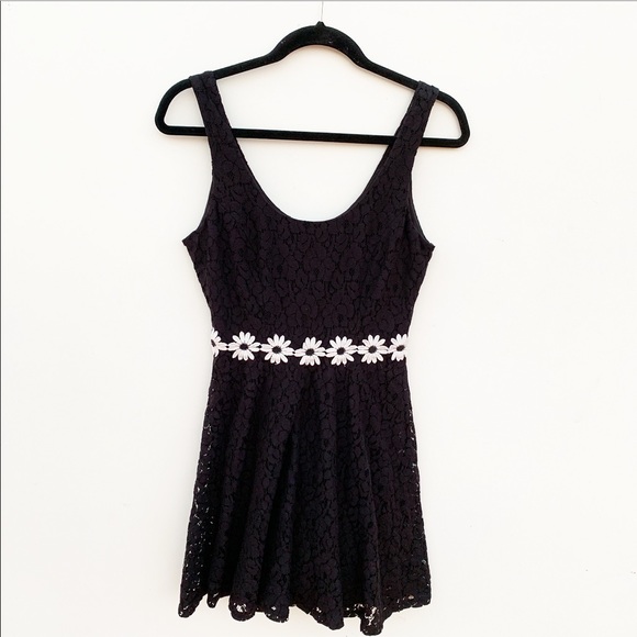 Pins & Needles Dresses Pins Needles Lace Daisy Waist Fit Flare Dress Poshmark